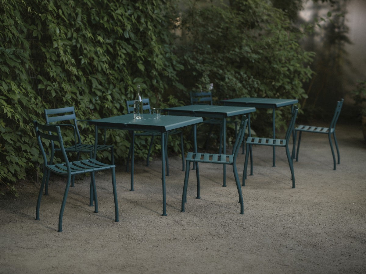 Flaner FLR01 - Stuhl, Set von 2 Stück in Türkis präsentiert im Onlineshop von KAQTU Design AG. Gartenstuhl ist von Mdd