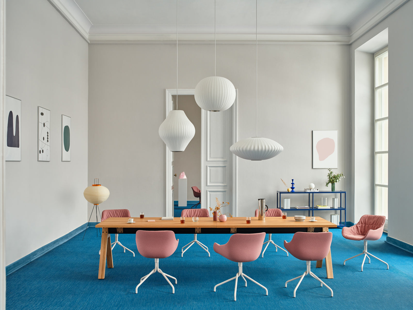 Viga V01M - Schreibtisch in Dunkle Walnuss präsentiert im Onlineshop von KAQTU Design AG. Schreibtisch ist von Mdd