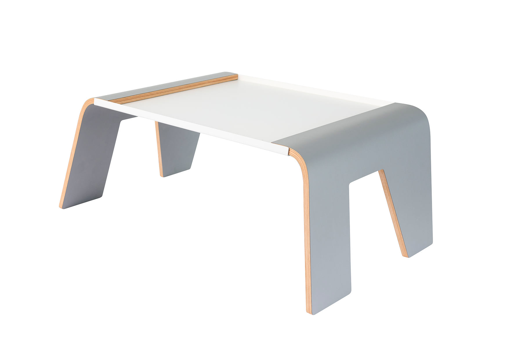 Tojo-praktisch grau/weiß in grau/weiss präsentiert im Onlineshop von KAQTU Design AG. Tablar ist von Tojo