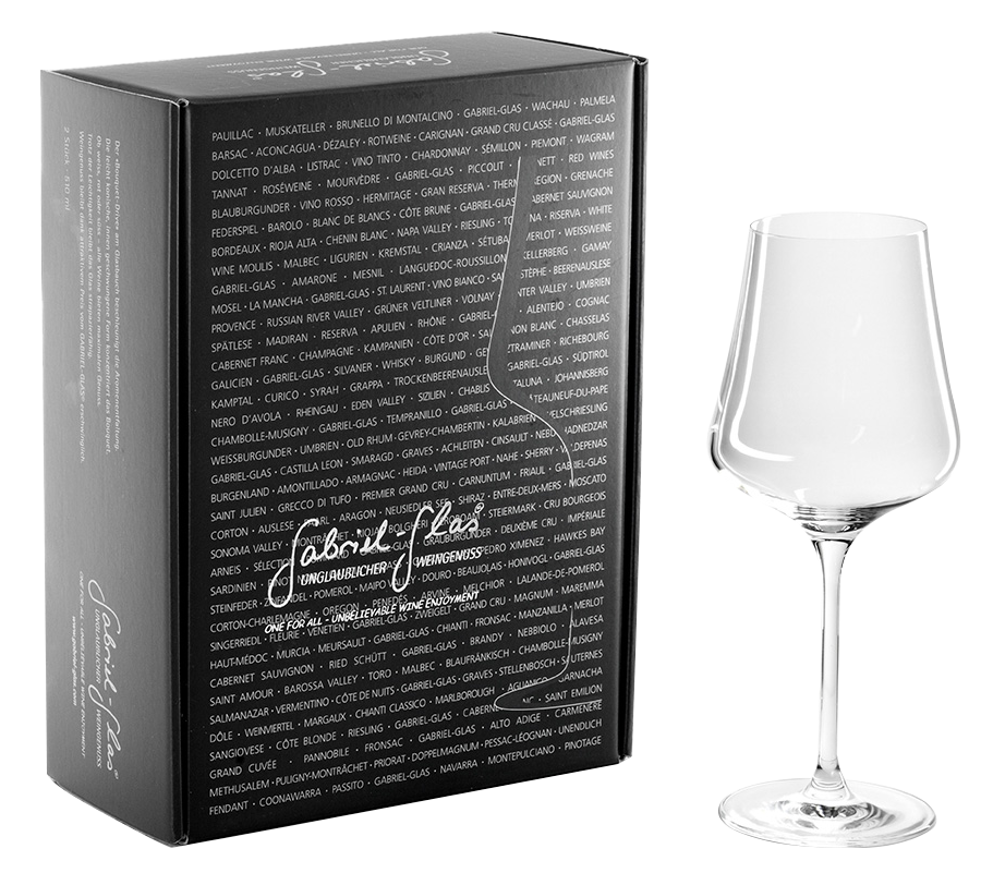 Gabriel-Glas standard 2er Pack, maschinengeblasen in transparent präsentiert im Onlineshop von KAQTU Design AG. Glas ist von Gabriel-Glas (Schweiz) Gmbh