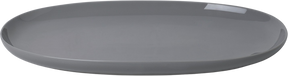 Platte oval RO in sharkskin präsentiert im Onlineshop von KAQTU Design AG. Schale ist von e + h Services AG