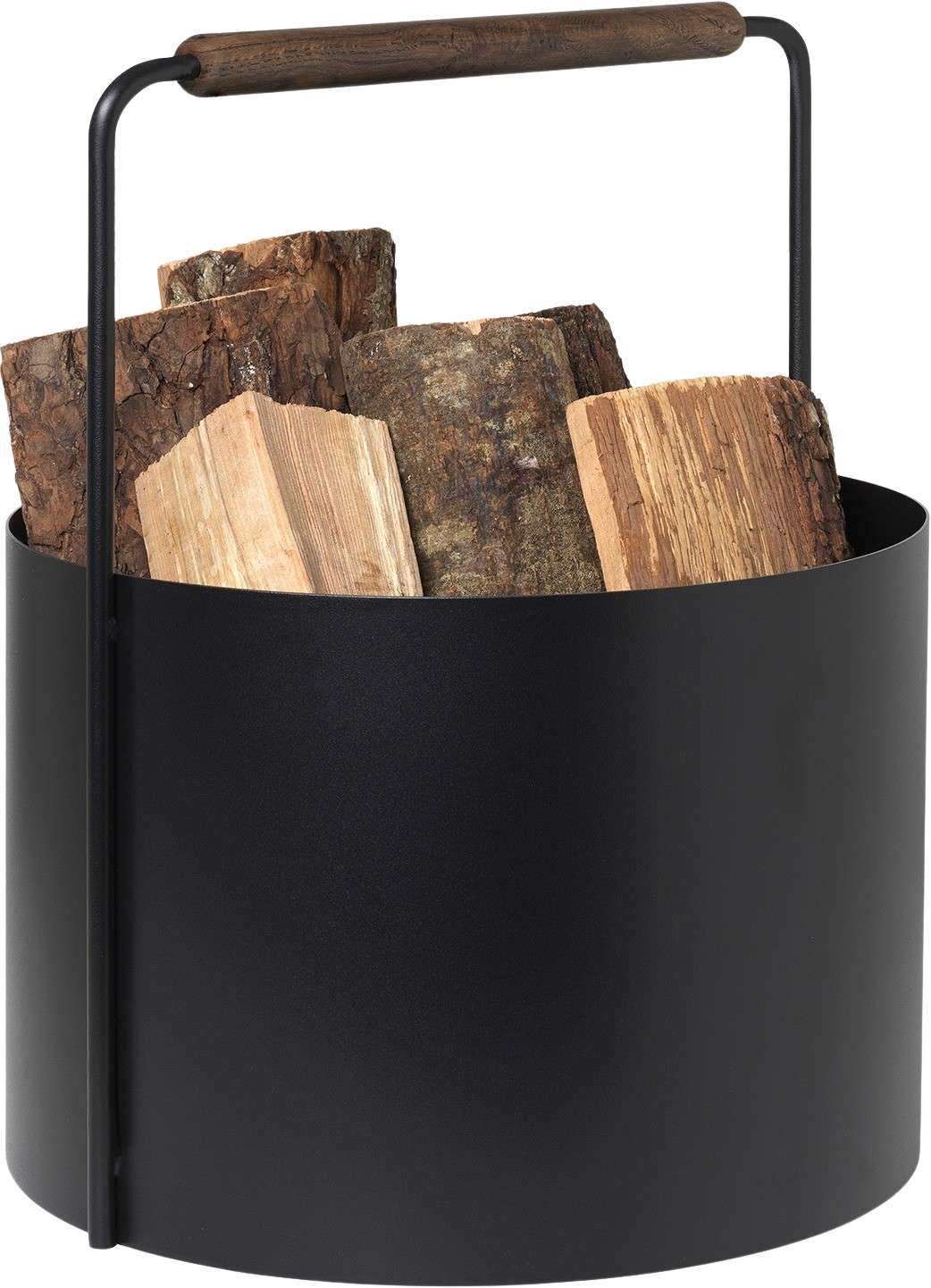 Holzkorb ASHI in brown präsentiert im Onlineshop von KAQTU Design AG. Aufbewahrungskorb ist von e + h Services AG