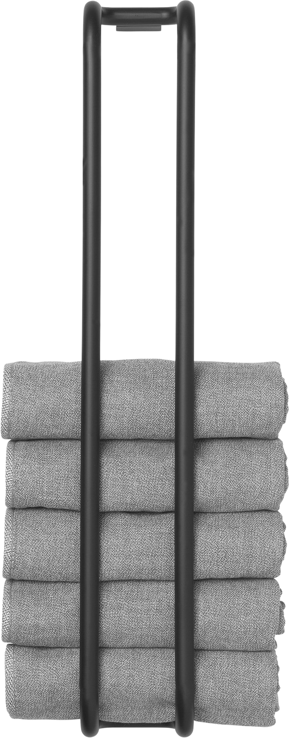 Handtuchhalter MODO in black präsentiert im Onlineshop von KAQTU Design AG. Kleiderständer ist von e + h Services AG