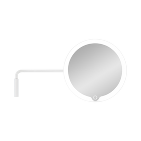 LED-Kosmetikspiegel MODO in white präsentiert im Onlineshop von KAQTU Design AG. Tischspiegel ist von e + h Services AG