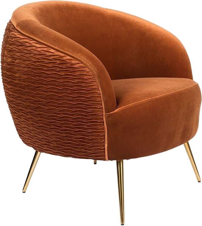 SO CURVY Loungesessel in Grün präsentiert im Onlineshop von KAQTU Design AG. Sessel ist von Bold Monkey