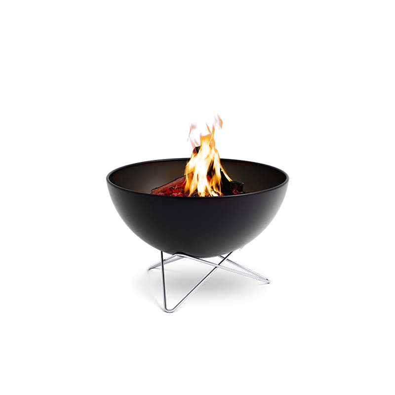 BOWL 57 Feuerset flex in Schwarz präsentiert im Onlineshop von KAQTU Design AG. Feuerschale ist von Höfats