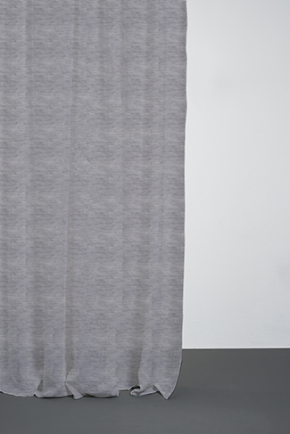 Leinenvorhang in Ash präsentiert im Onlineshop von KAQTU Design AG. Vorhang ist von ZigZagZurich