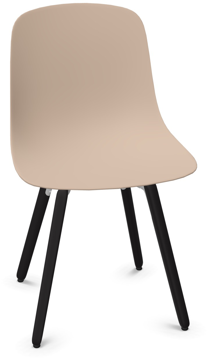 PURE LOOP MONO Holz in Sand präsentiert im Onlineshop von KAQTU Design AG. Stuhl ist von Infiniti Design
