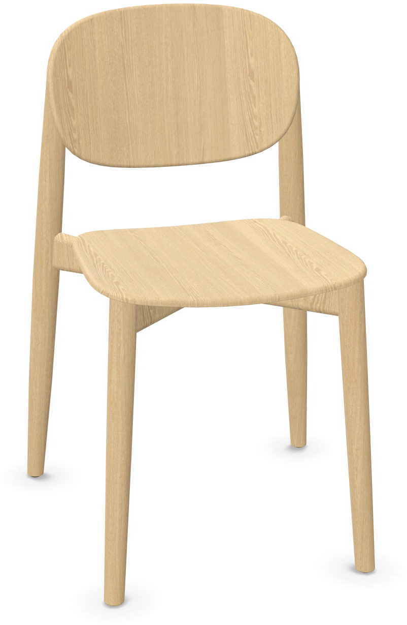 HARMO Stuhl in Natur präsentiert im Onlineshop von KAQTU Design AG. Stuhl ist von Infiniti Design