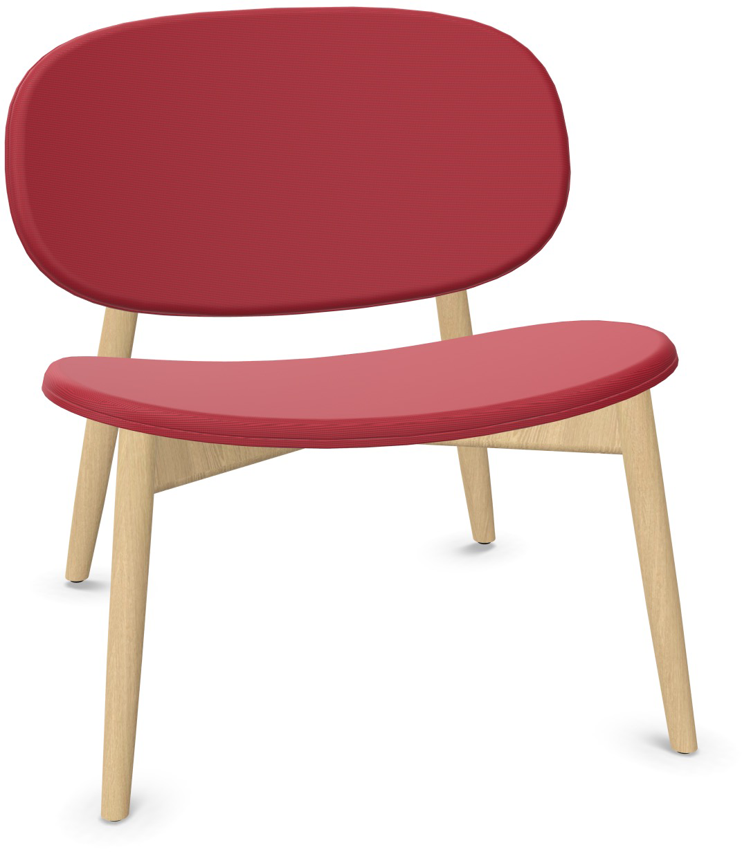 HARMO Relaxsessel in Dunkelrot präsentiert im Onlineshop von KAQTU Design AG. Sessel ist von Infiniti Design