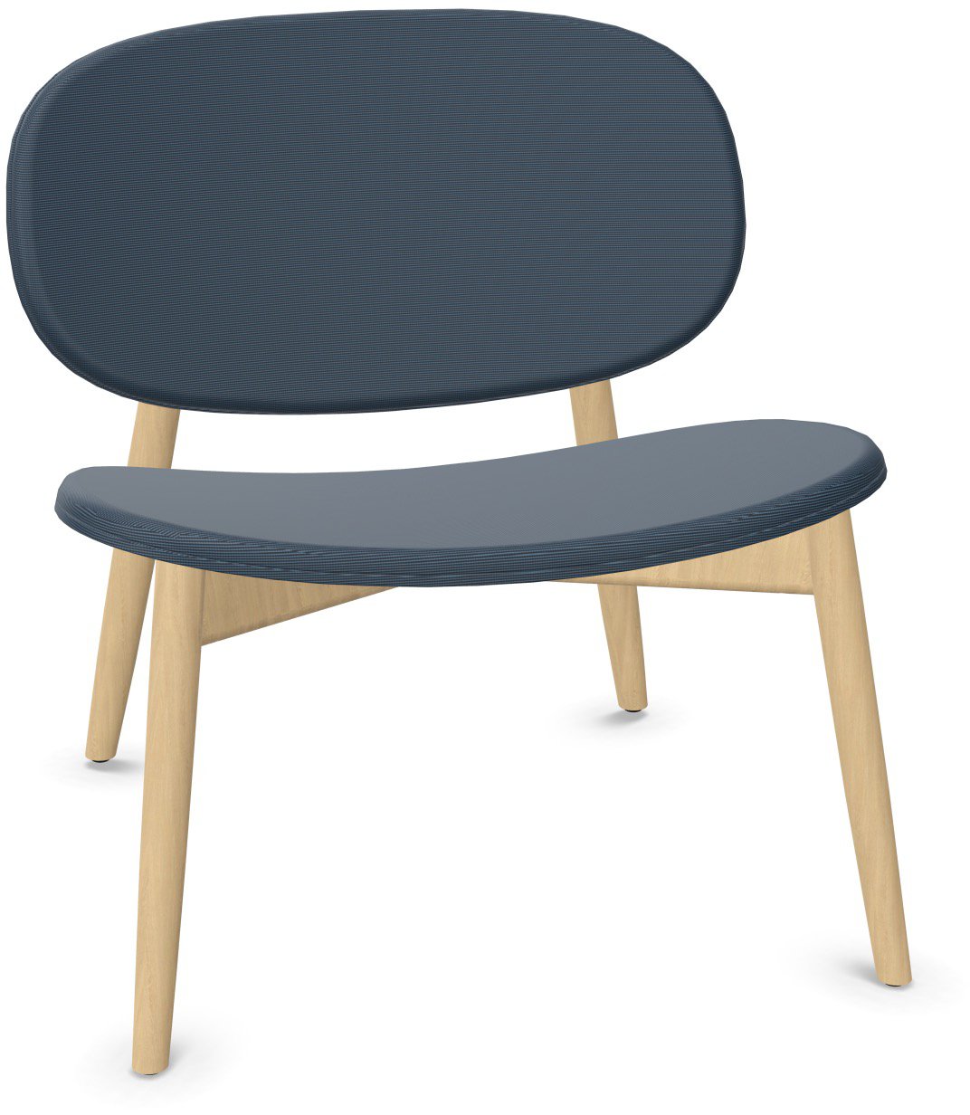 HARMO Relaxsessel in Dunkelblau präsentiert im Onlineshop von KAQTU Design AG. Sessel ist von Infiniti Design