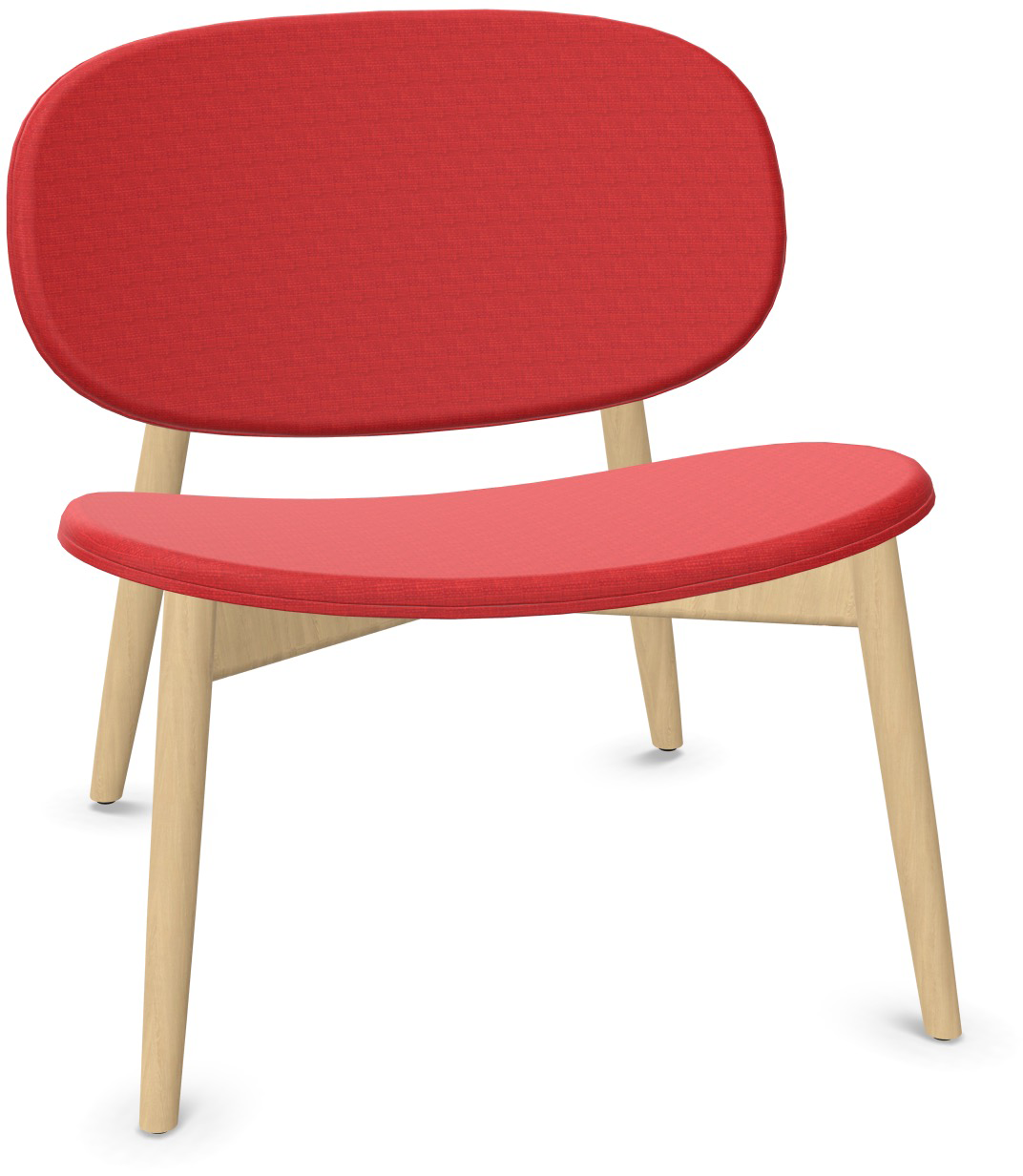 HARMO Relaxsessel in Rot präsentiert im Onlineshop von KAQTU Design AG. Sessel ist von Infiniti Design