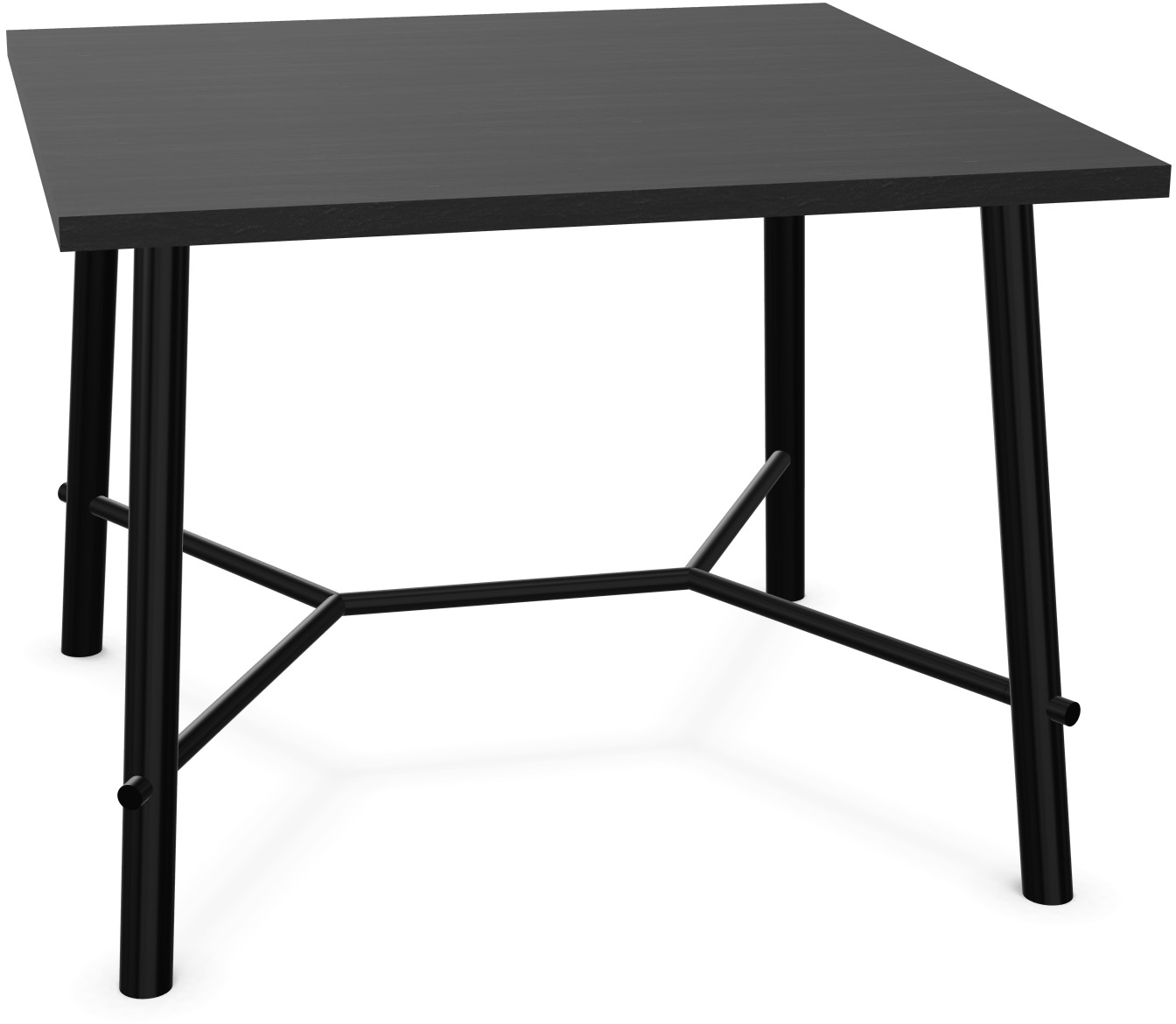 Record Living Tisch square in Eiche schwarz / Schwarz präsentiert im Onlineshop von KAQTU Design AG. Esstisch ist von Infiniti Design