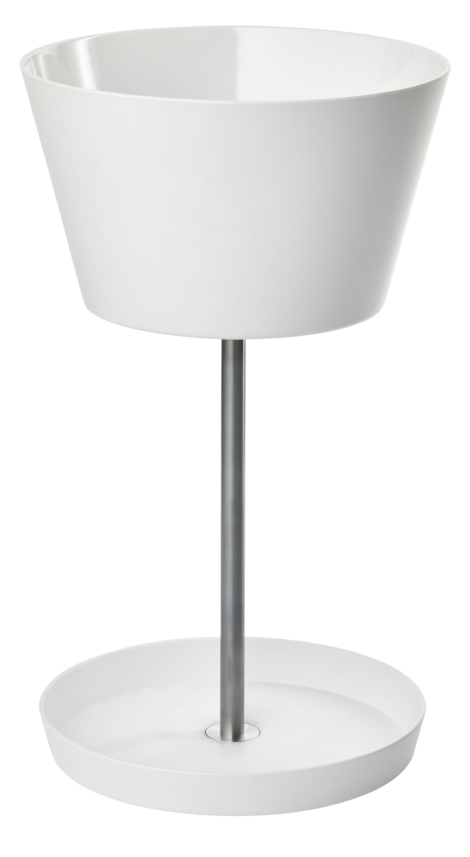 BASKET Schirmständer in weiss präsentiert im Onlineshop von KAQTU Design AG. Schirmständer ist von Pieperconcept