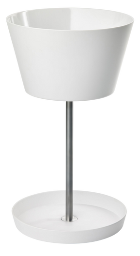 BASKET Schirmständer in weiss präsentiert im Onlineshop von KAQTU Design AG. Schirmständer ist von Pieperconcept