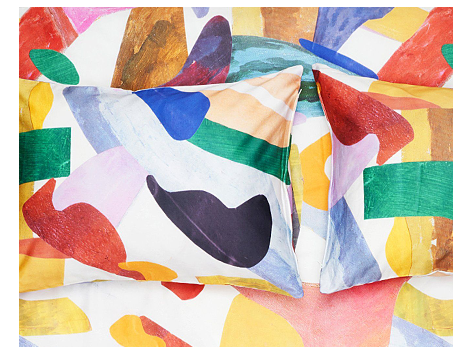 Kissenbezug Dirk in Multicolor präsentiert im Onlineshop von KAQTU Design AG. Kissenbezug ist von ZigZagZurich