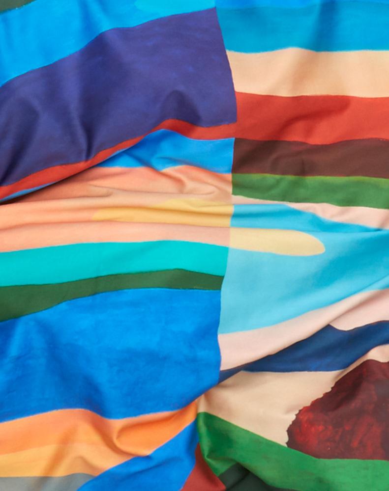 Bettwäsche Panoramas in Multicolor präsentiert im Onlineshop von KAQTU Design AG. Duvetbezug ist von ZigZagZurich