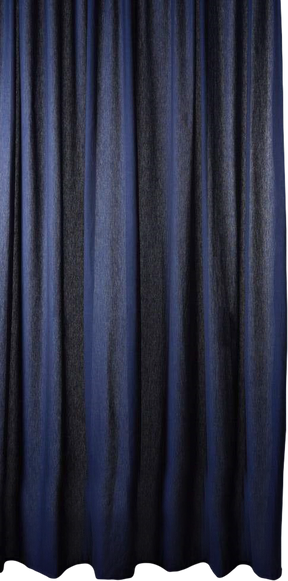 Outdoor Vorhang Shade in Blau präsentiert im Onlineshop von KAQTU Design AG. Outdoor Vorhang ist von ZigZagZurich