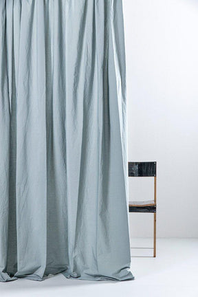 Ägyptischer Baumwollvorhang Blau in Türkisblau präsentiert im Onlineshop von KAQTU Design AG. Vorhang ist von ZigZagZurich