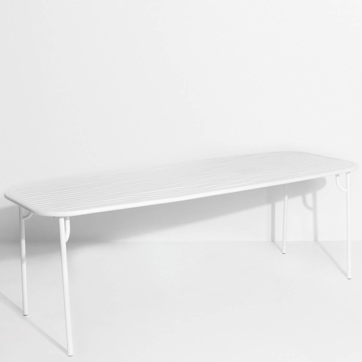 Week-End Tisch Large in White präsentiert im Onlineshop von KAQTU Design AG. Gartentisch ist von Petite Friture