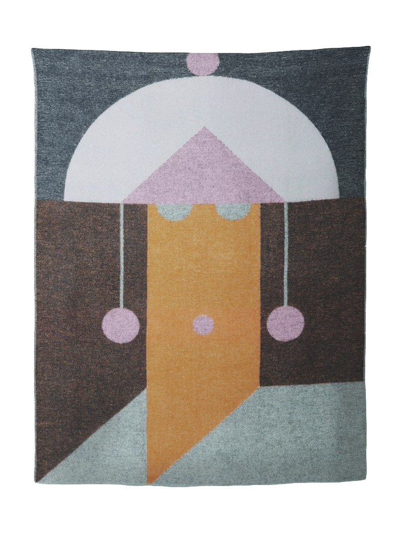 Hanae Wolldecke in Multicolor präsentiert im Onlineshop von KAQTU Design AG. Wolldecke ist von ZigZagZurich