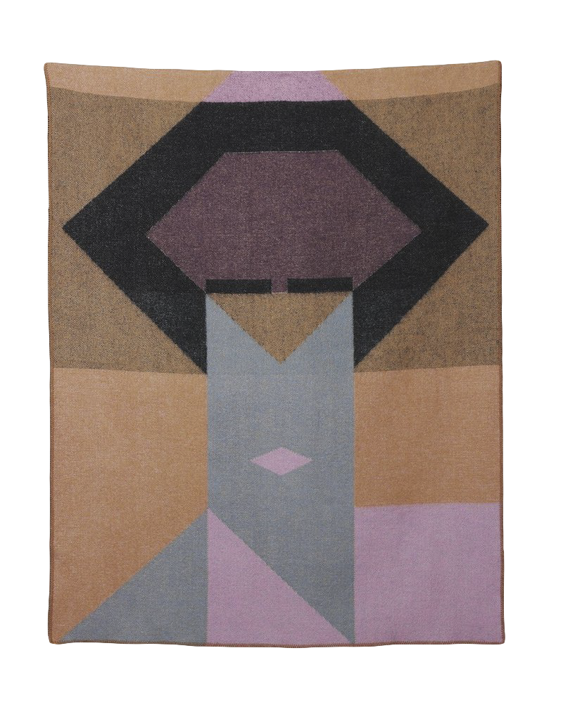 Satoshi Wolldecke in Multicolor präsentiert im Onlineshop von KAQTU Design AG. Wolldecke ist von ZigZagZurich