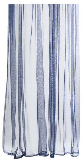 Vorhang Tüll in Blau präsentiert im Onlineshop von KAQTU Design AG. Vorhang ist von ZigZagZurich