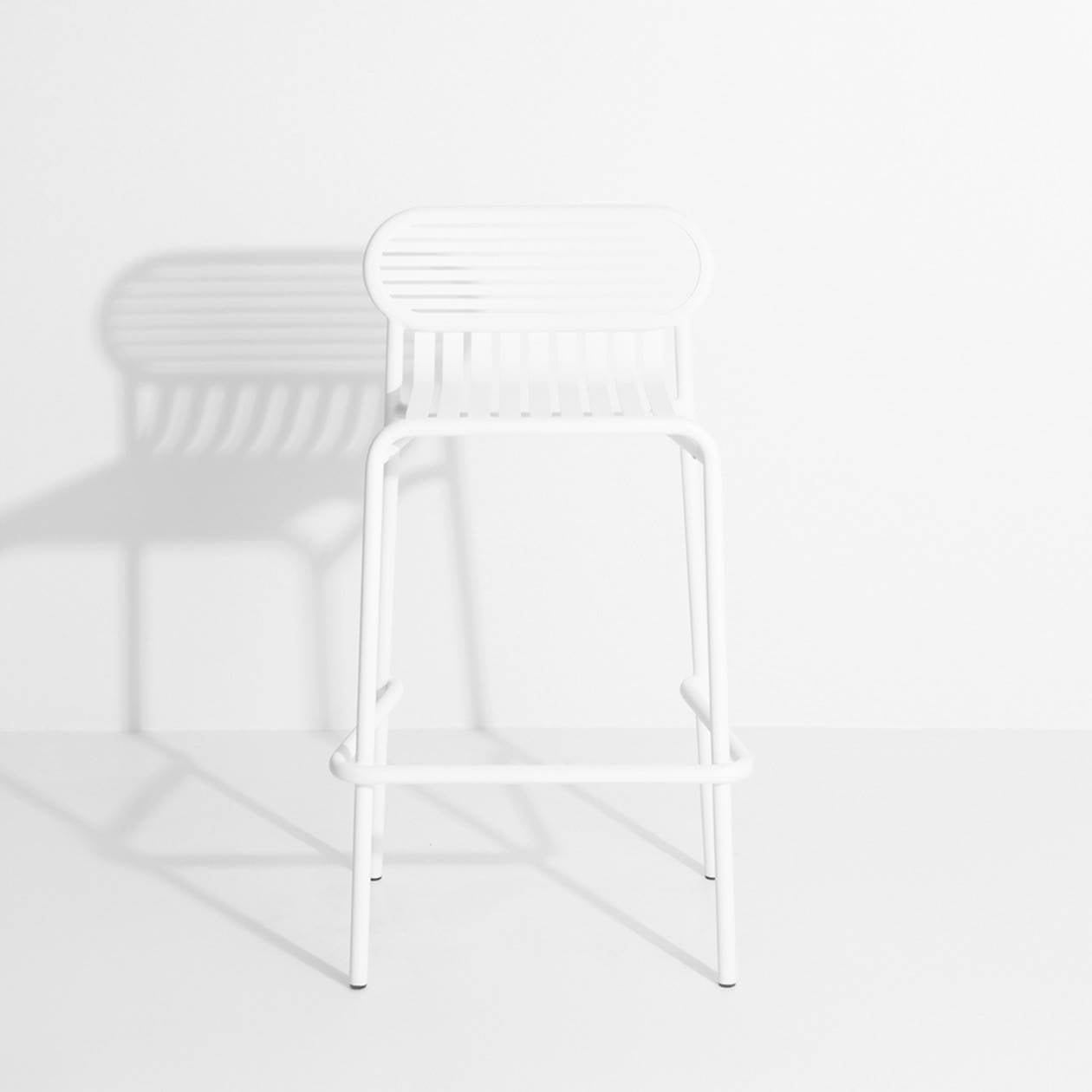 Week-End Barhocker in White präsentiert im Onlineshop von KAQTU Design AG. Outdoor-Barstuhl ist von Petite Friture