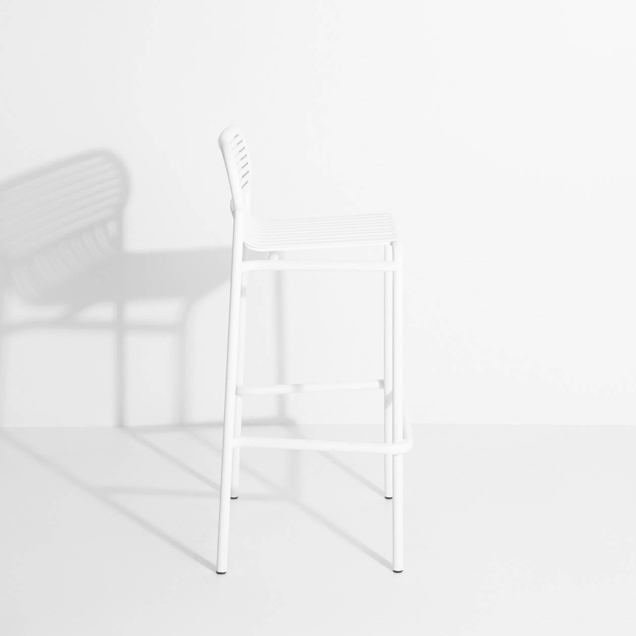 Week-End Barhocker in White präsentiert im Onlineshop von KAQTU Design AG. Outdoor-Barstuhl ist von Petite Friture