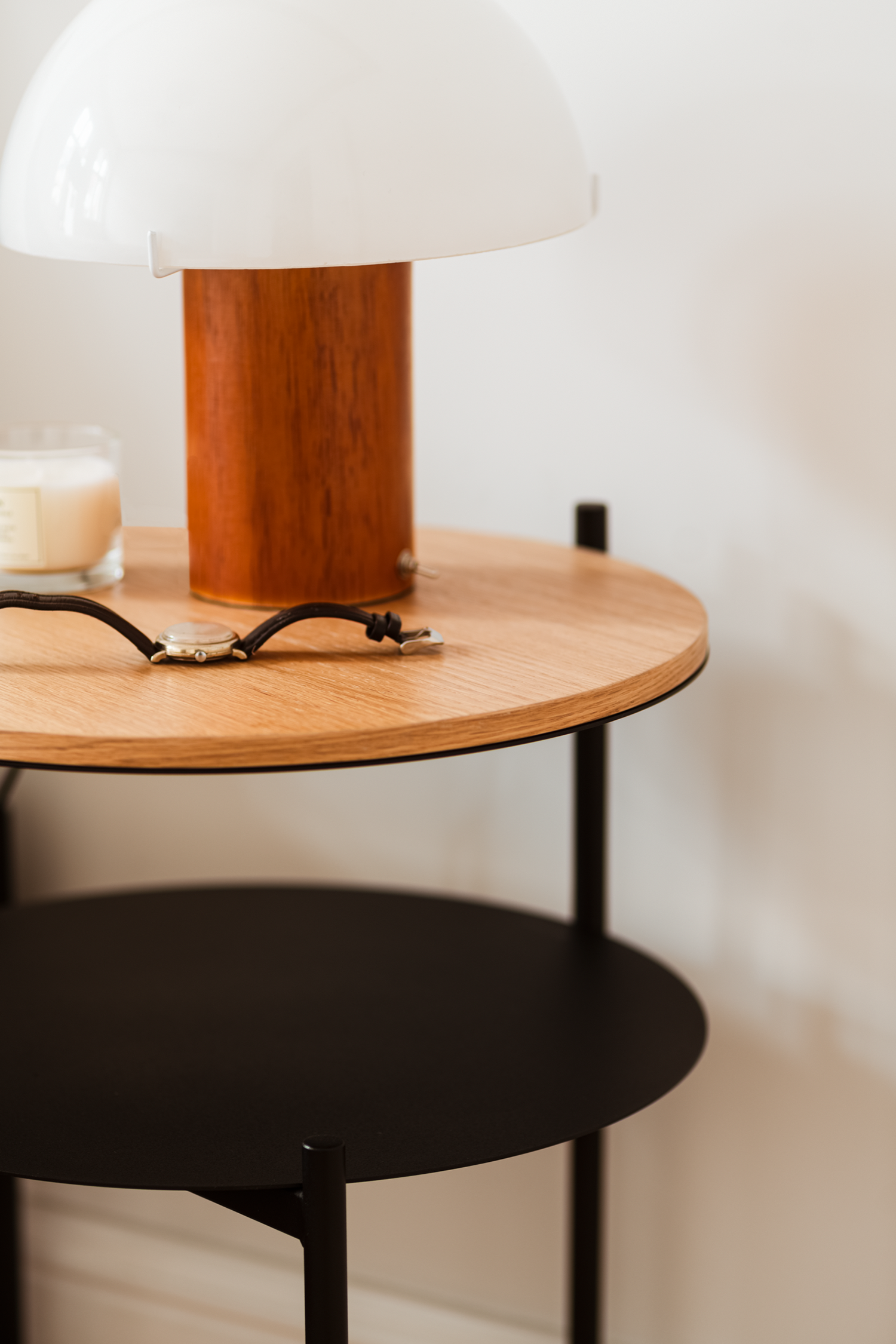 Tu Nachttisch in Natur präsentiert im Onlineshop von KAQTU Design AG. Beistelltisch ist von Noo.ma