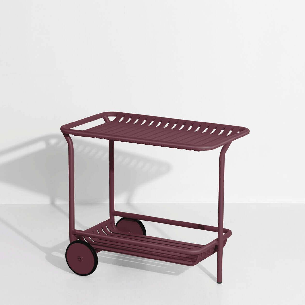 Week-End Trolley in Burgundy präsentiert im Onlineshop von KAQTU Design AG. Beistelltisch Outdoor ist von Petite Friture