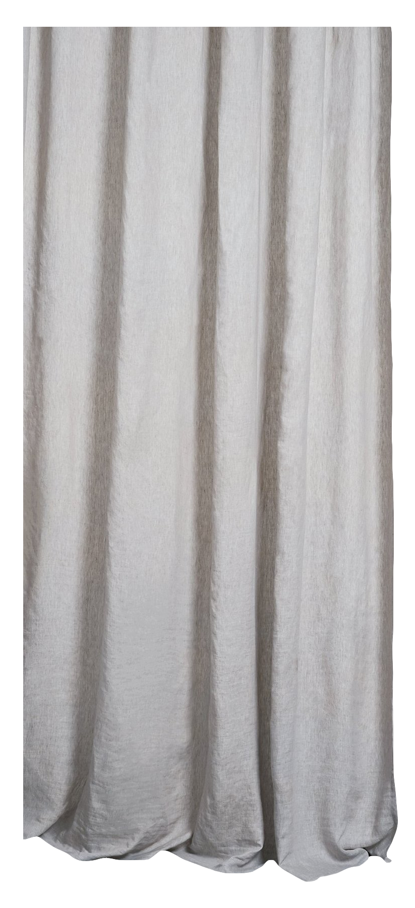 Two Tone Vorhang Stonewashed in Hellgrau präsentiert im Onlineshop von KAQTU Design AG. Vorhang ist von ZigZagZurich