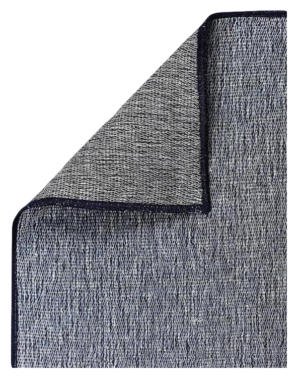 Mona Baumwollvorhang in Marine / Asphalt  präsentiert im Onlineshop von KAQTU Design AG. Vorhang ist von ZigZagZurich